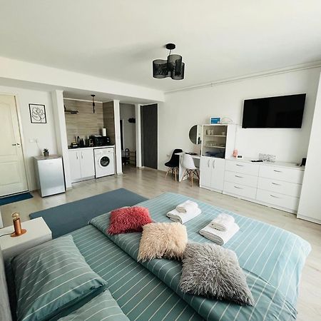 Central Park Studio Онешти Экстерьер фото