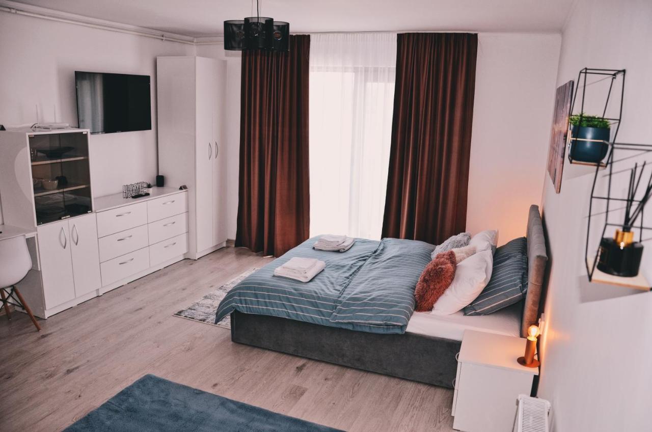 Central Park Studio Онешти Экстерьер фото